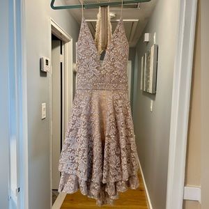 Beautiful Gold Mini Dress